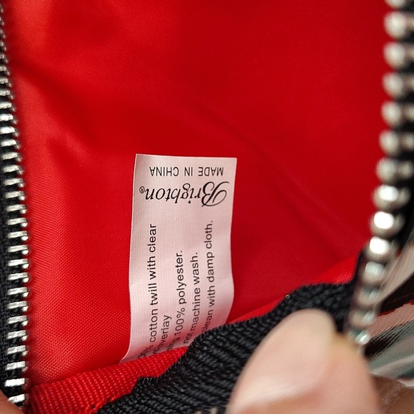 Brighton Leopard Makeup Cosmetic Pouch 7.5 X 5.5 - Picture 6 of 7